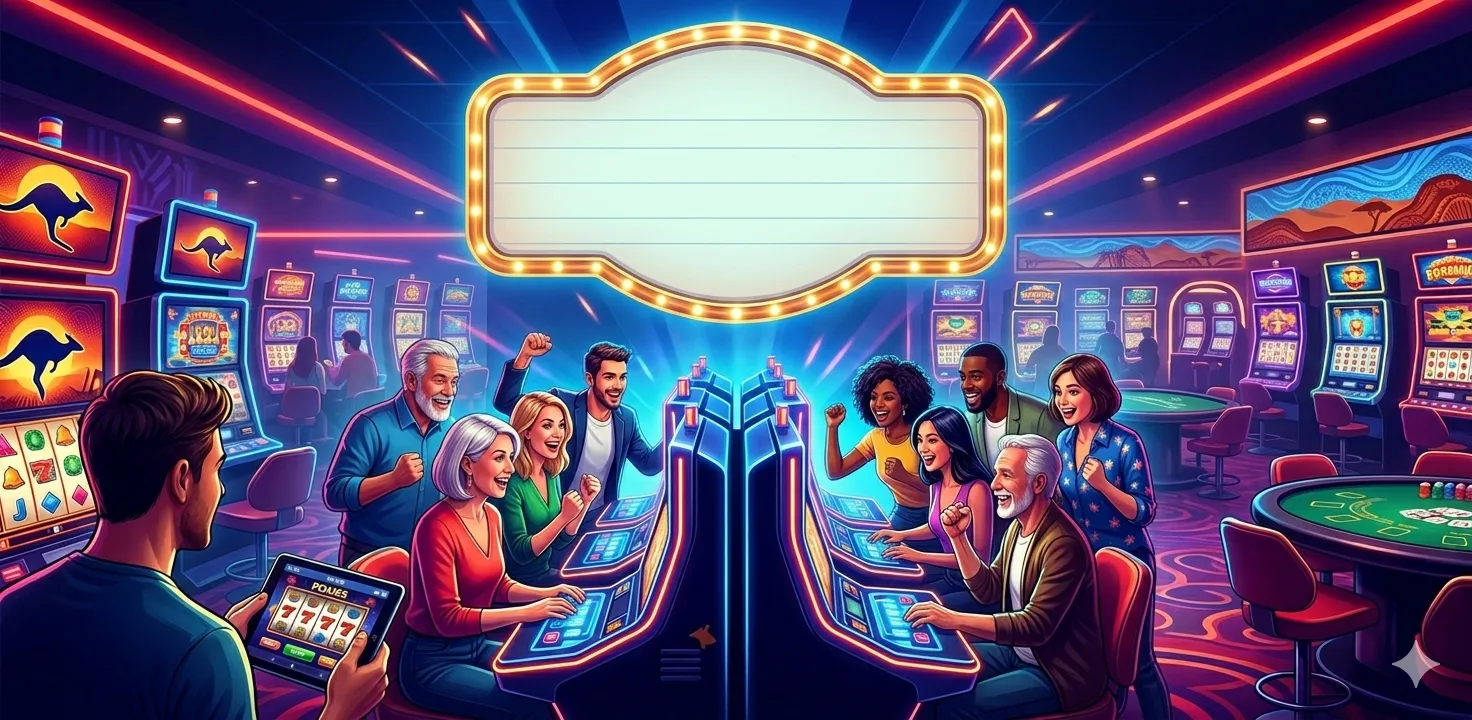 Jackpot display on a digital screen