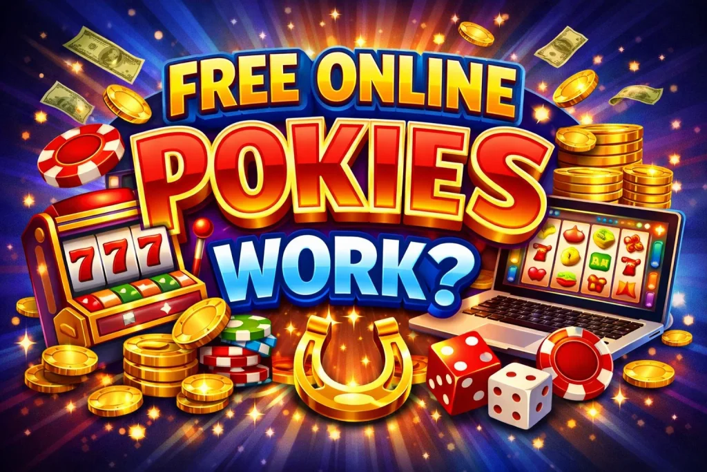 Free Online Pokies Work