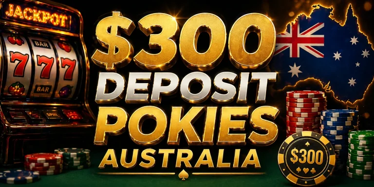 $300 deposit pokies australia