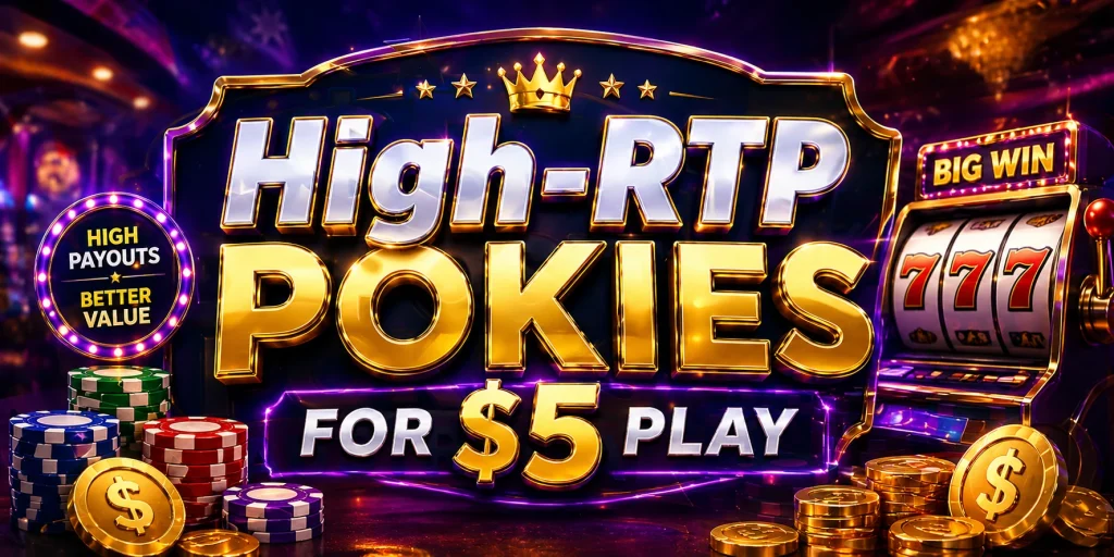 High-RTP Pokies For $5 Play