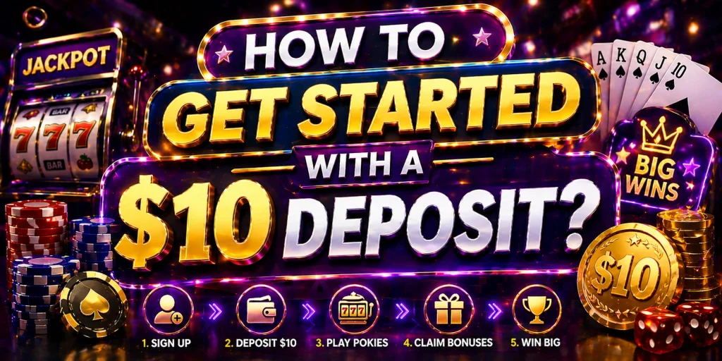 How To Get Started With A $10 Deposit
