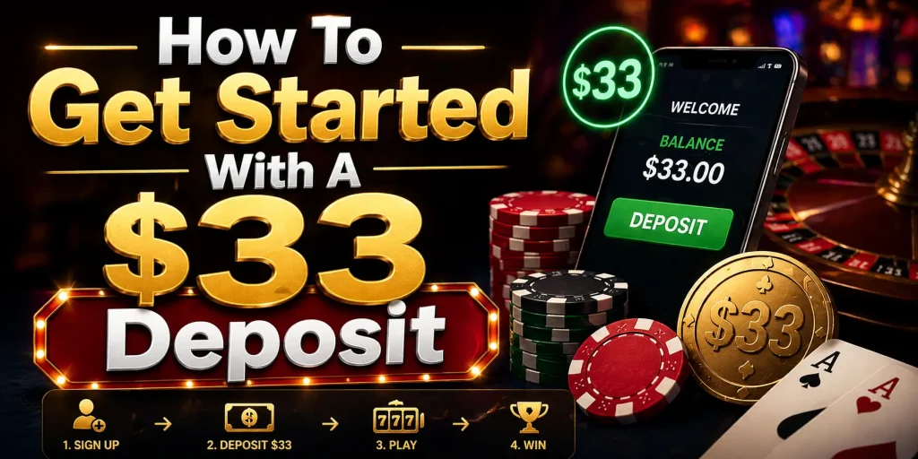 How To Get Started With A $33 Deposit Pokies Australia?