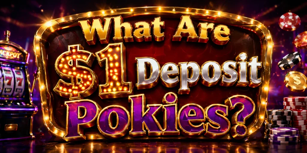 What Are $1 Deposit Pokies