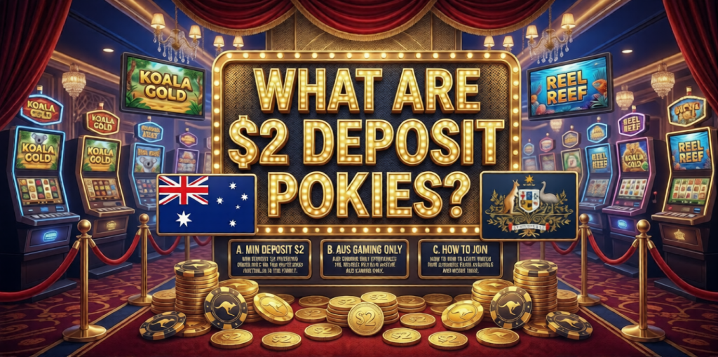 What Are $2 Deposit Pokies