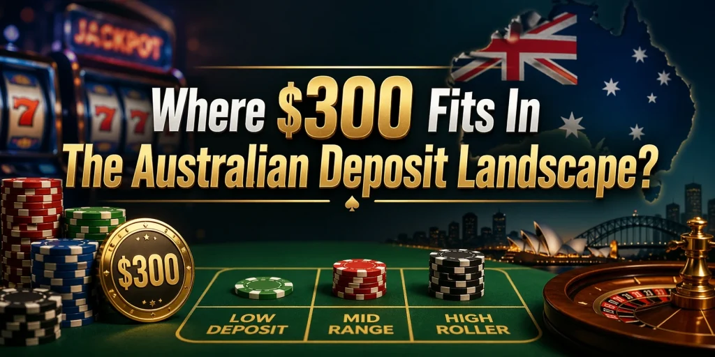 Where $300 Fits In The Australian Deposit Landscape