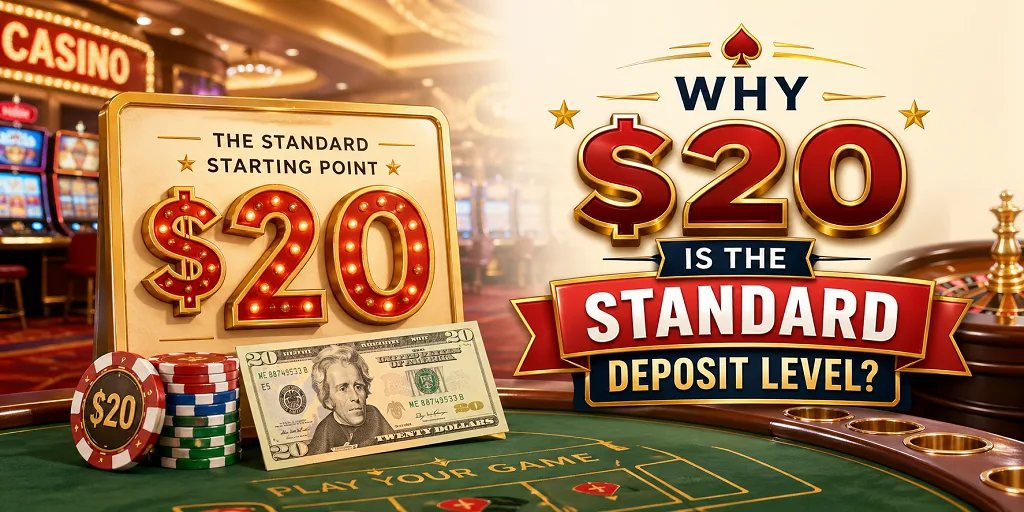 Why $20 Is The Standard Deposit Level