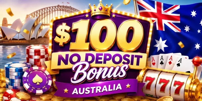 $100 No Deposit Bonus Australia