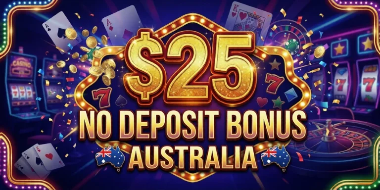 $25 No Deposit Bonus Australia