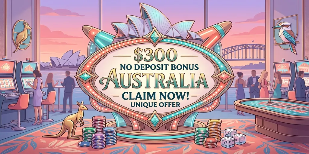 $300 No Deposit Bonus Australia