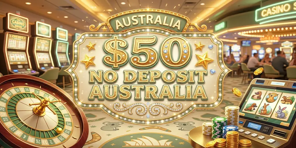 $50 No Deposit Bonus Australia