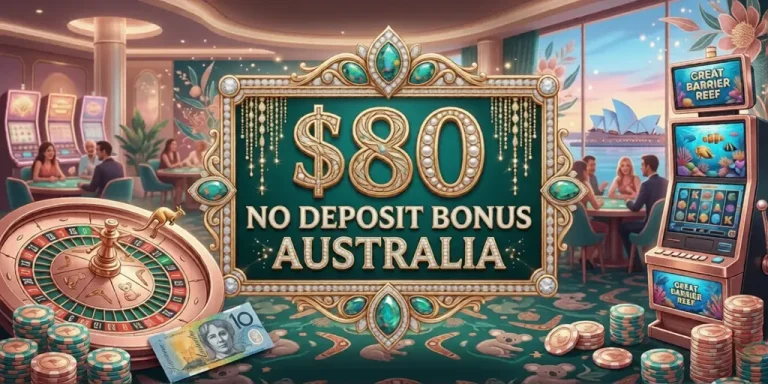 $80 No Deposit Bonus Australia