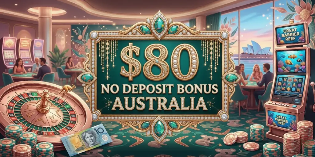 $80 No Deposit Bonus Australia