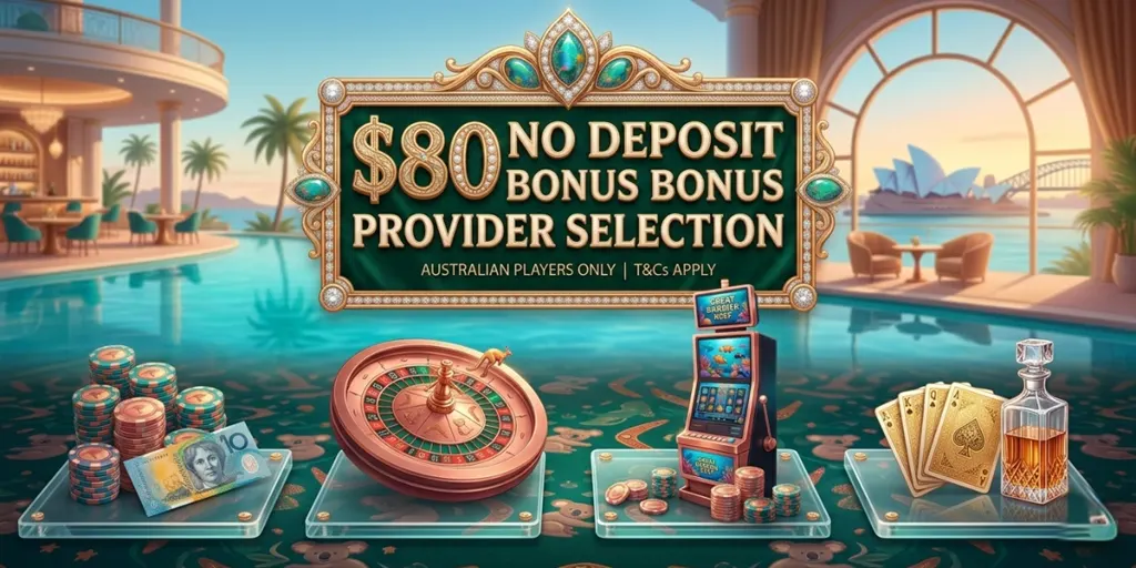 $80 No Deposit Bonus Provider Selection