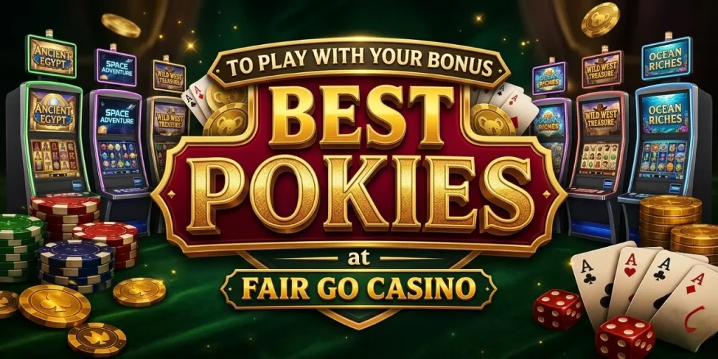 Best Pokies To Play With Your Bonus
