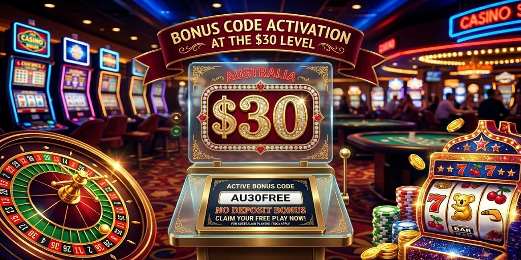 Bonus Code Activation at the $30 Level