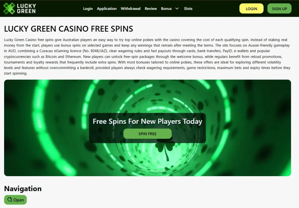 Free Spins Offer