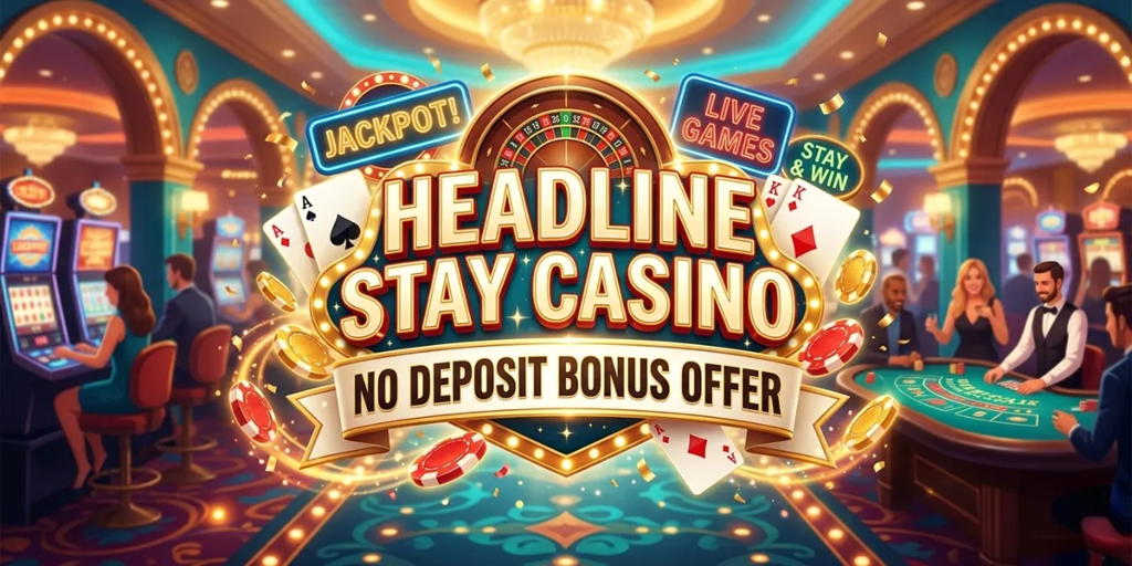 Headline Stay Casino No Deposit Bonus Offer