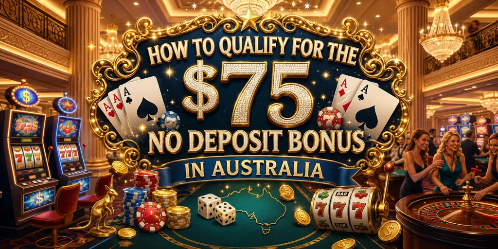 How To Qualify For The $75 No Deposit Bonus In Australia