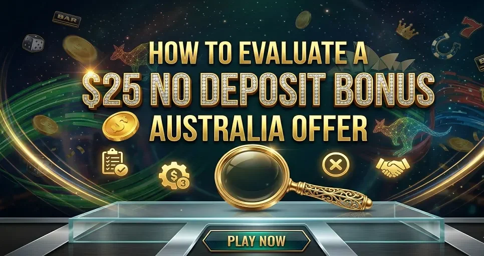 How to Evaluate a $25 No Deposit Bonus Australia Offer