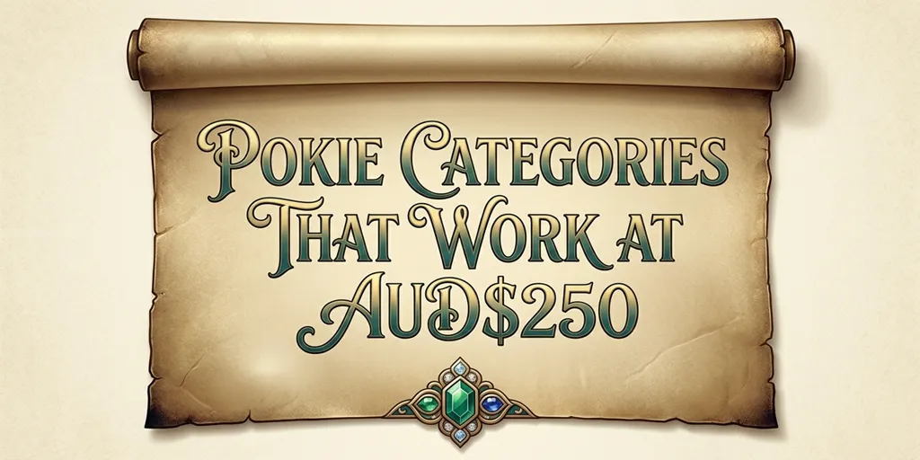 Pokie Categories That Work At AUD$250