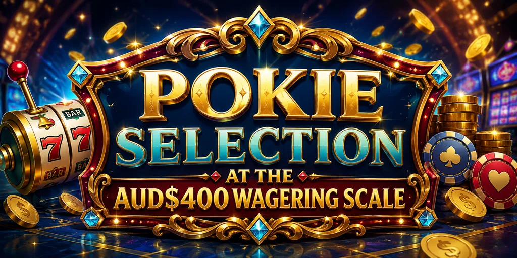 Pokie Selection At The AUD$400 Wagering Scale
