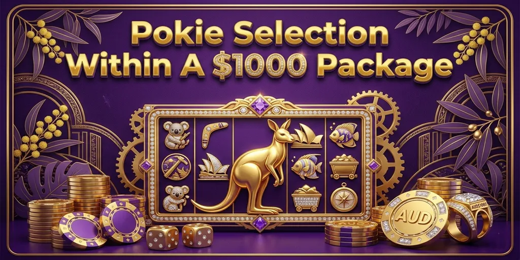 Pokie Selection Within A $1000 Package