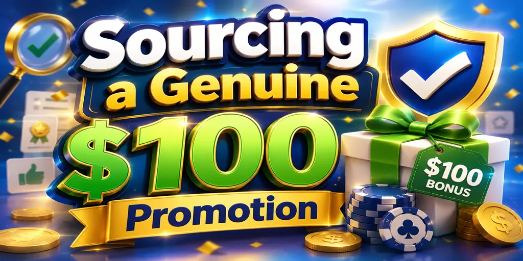Sourcing A Genuine $100 Promotion