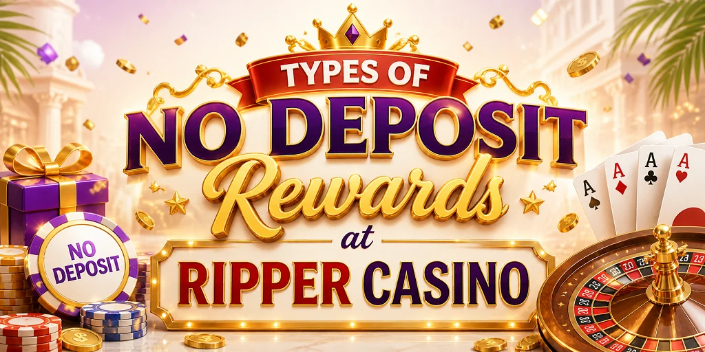 Types Of No Deposit Rewards at Ripper Casino