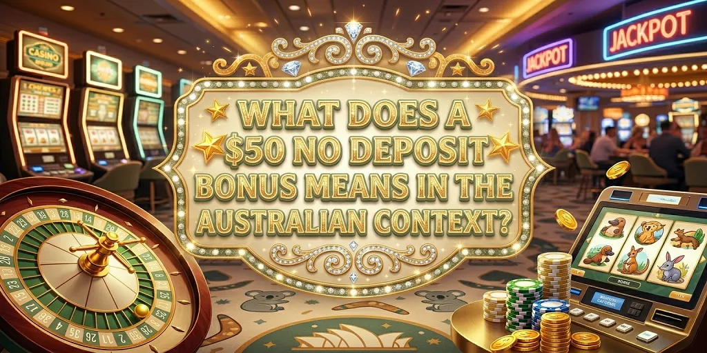 What Does A $50 No Deposit Bonus Means In The Australian Context