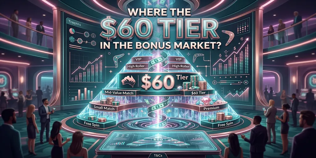 Where the $60 Tier Sits in the Bonus Market