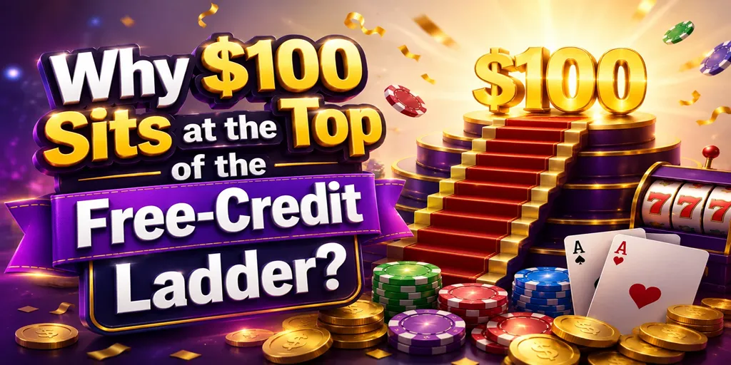 Why $100 Sits At The Top Of The Free-Credit Ladder