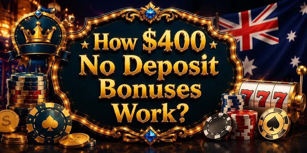 How $400 No Deposit Bonuses Work?