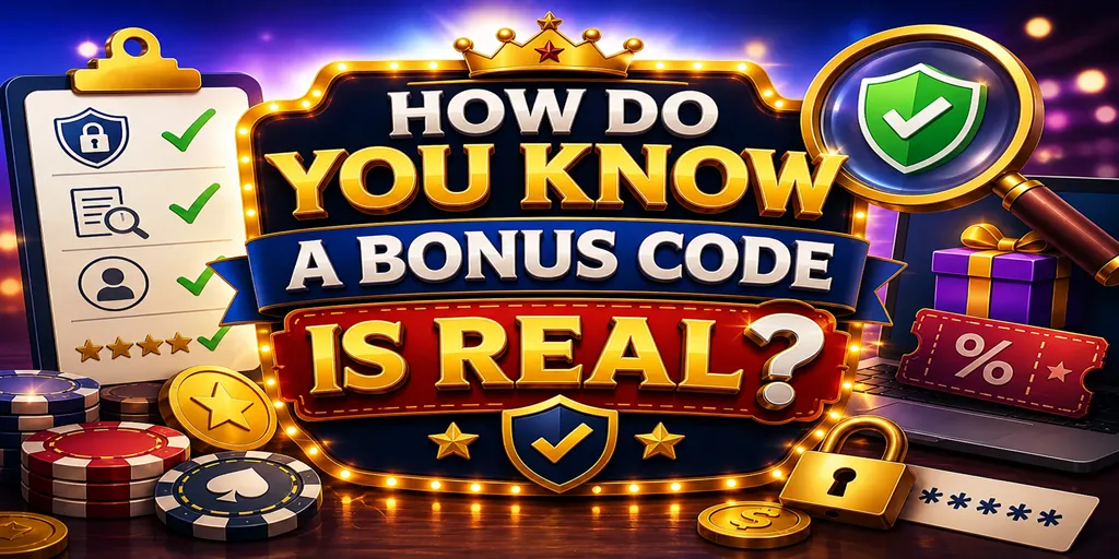 How Do You Know a Bonus Code Is Real