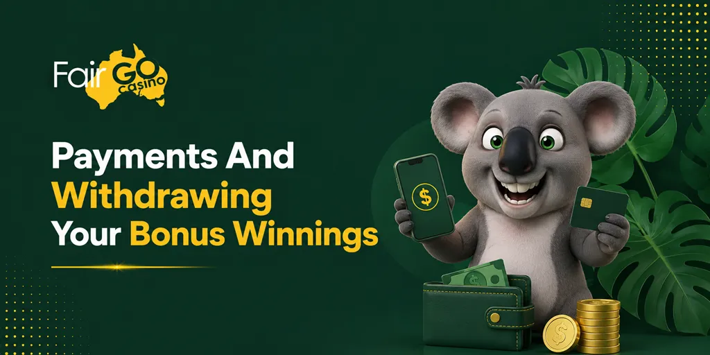 Payments And Withdrawing Your Bonus Winnings
